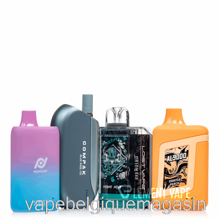 Vape Shop Bruxelles Mystère Pack De Vape Jetable édition Pack De 4